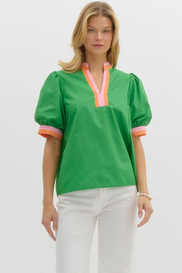 Green Fee Blouse