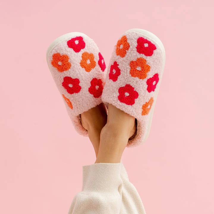 Flower Pink Slipper