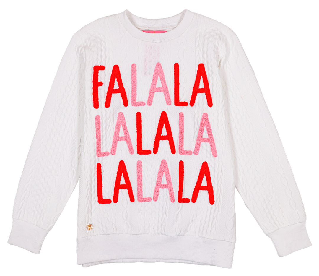 FALALA Braided Crewneck Sweater