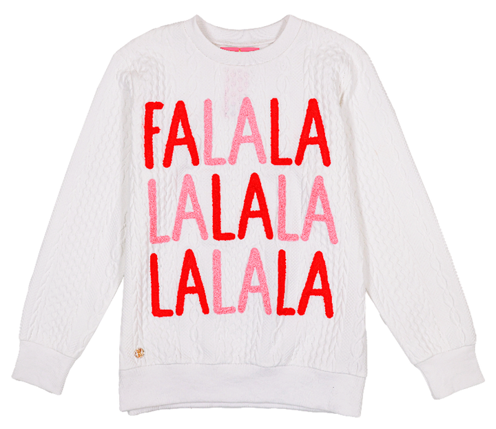 FALALA Braided Crewneck Sweater