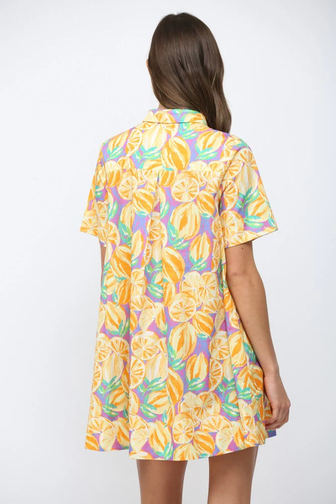 Fruit Print Dress