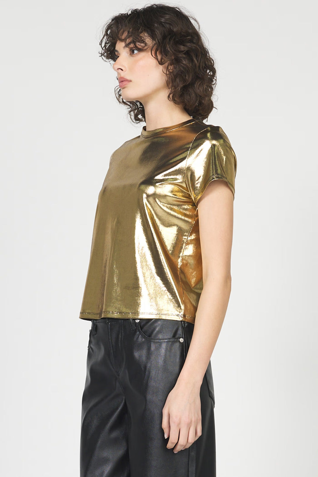 Unity Top In Gold