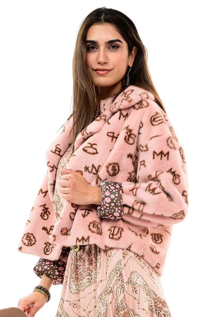 Branded Fur Jacket