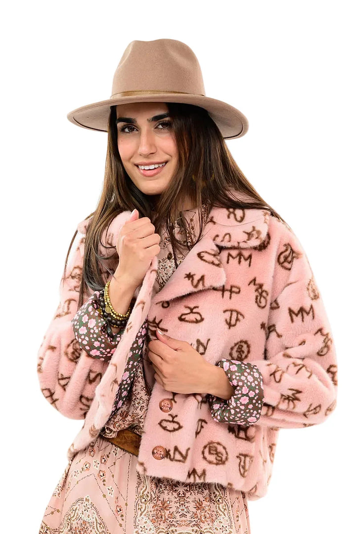 Branded Fur Jacket