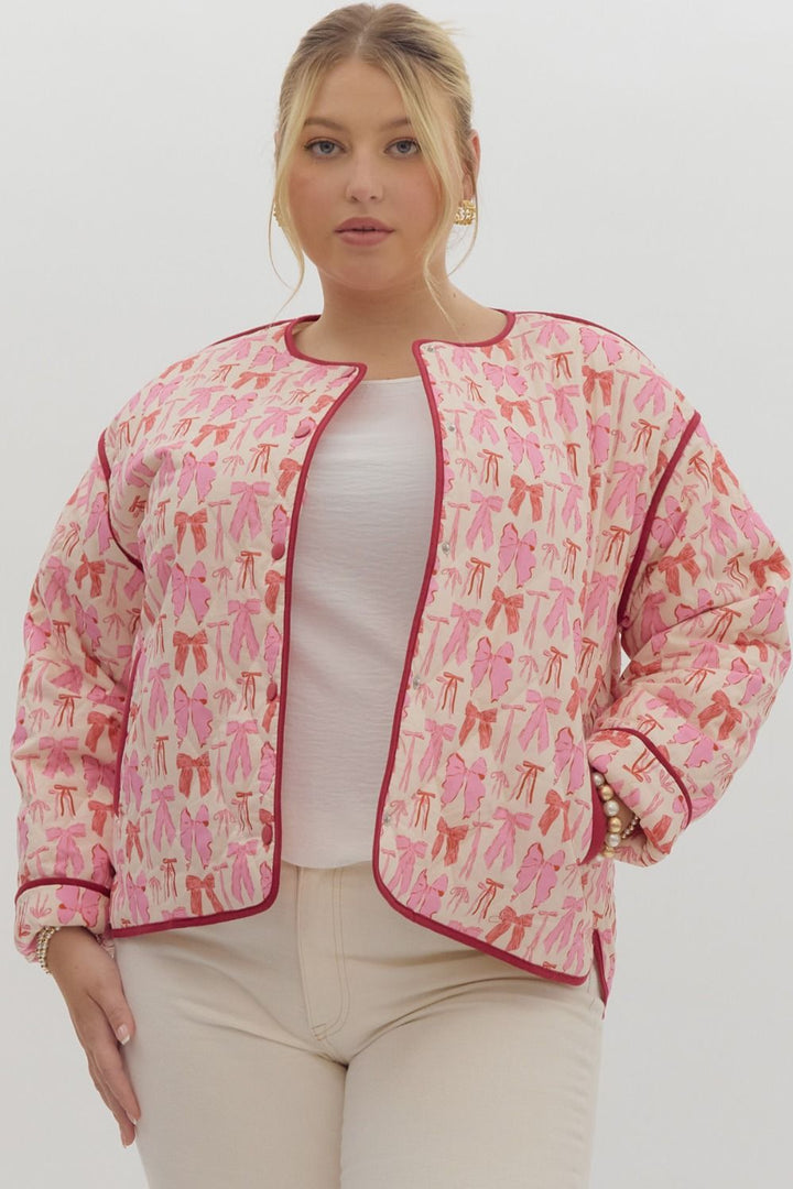 Bow Pattern Jacket