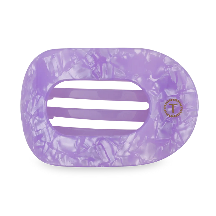 Flat Round Hair Clip - Large
