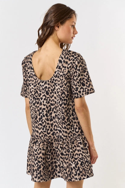 Leopard Mini Dress