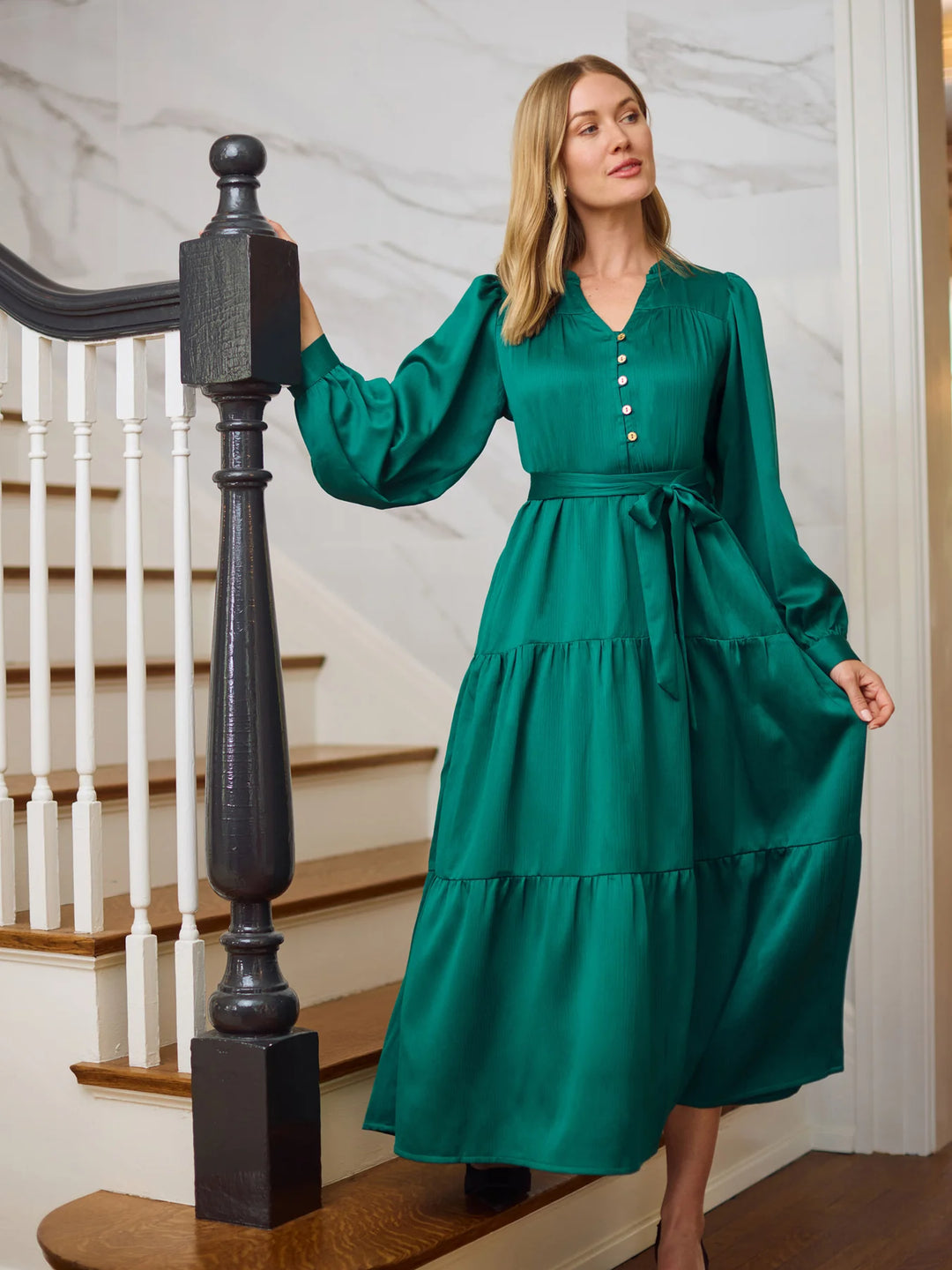Gracelyn Aventurine Dress