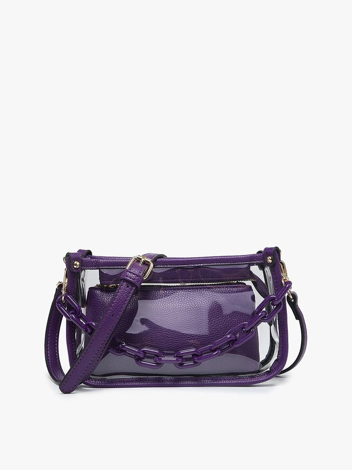 M2226CR Jessica Clear Crossbody