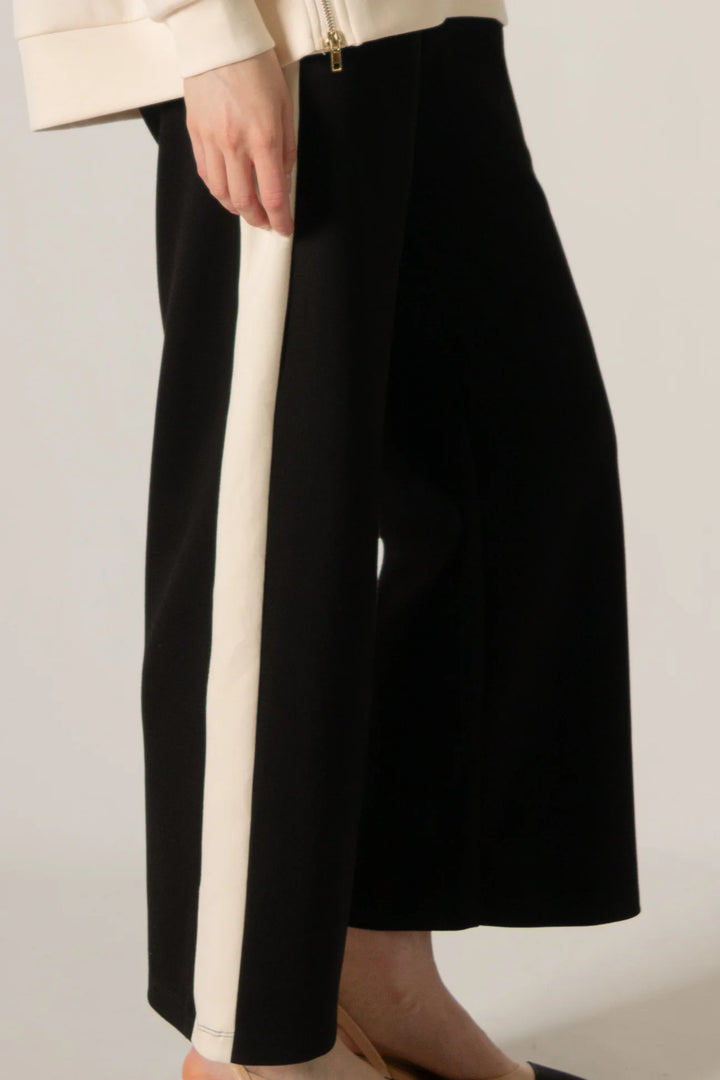 Side Stripe Wide Leg Pants