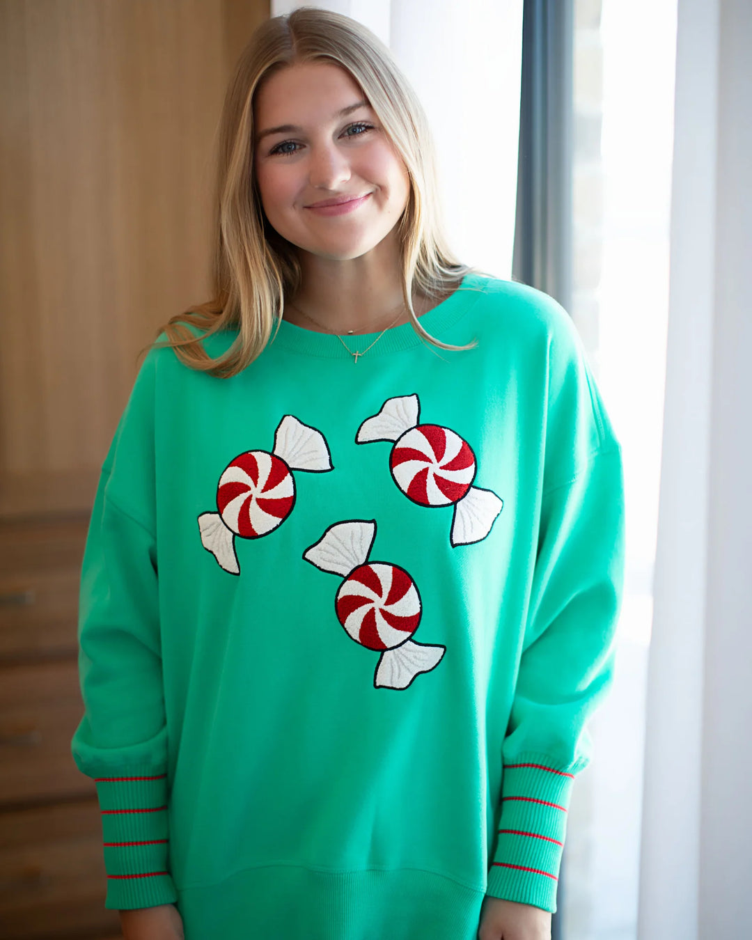 Peppermint Twist Sweatshirt