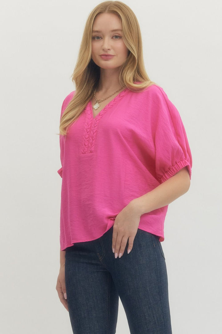 Solid Dolman Top