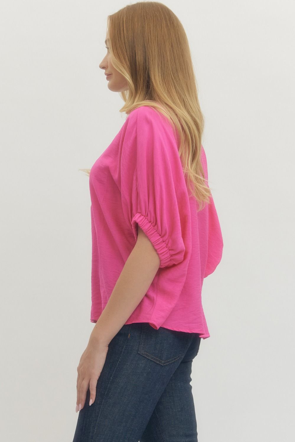 Solid Dolman Top