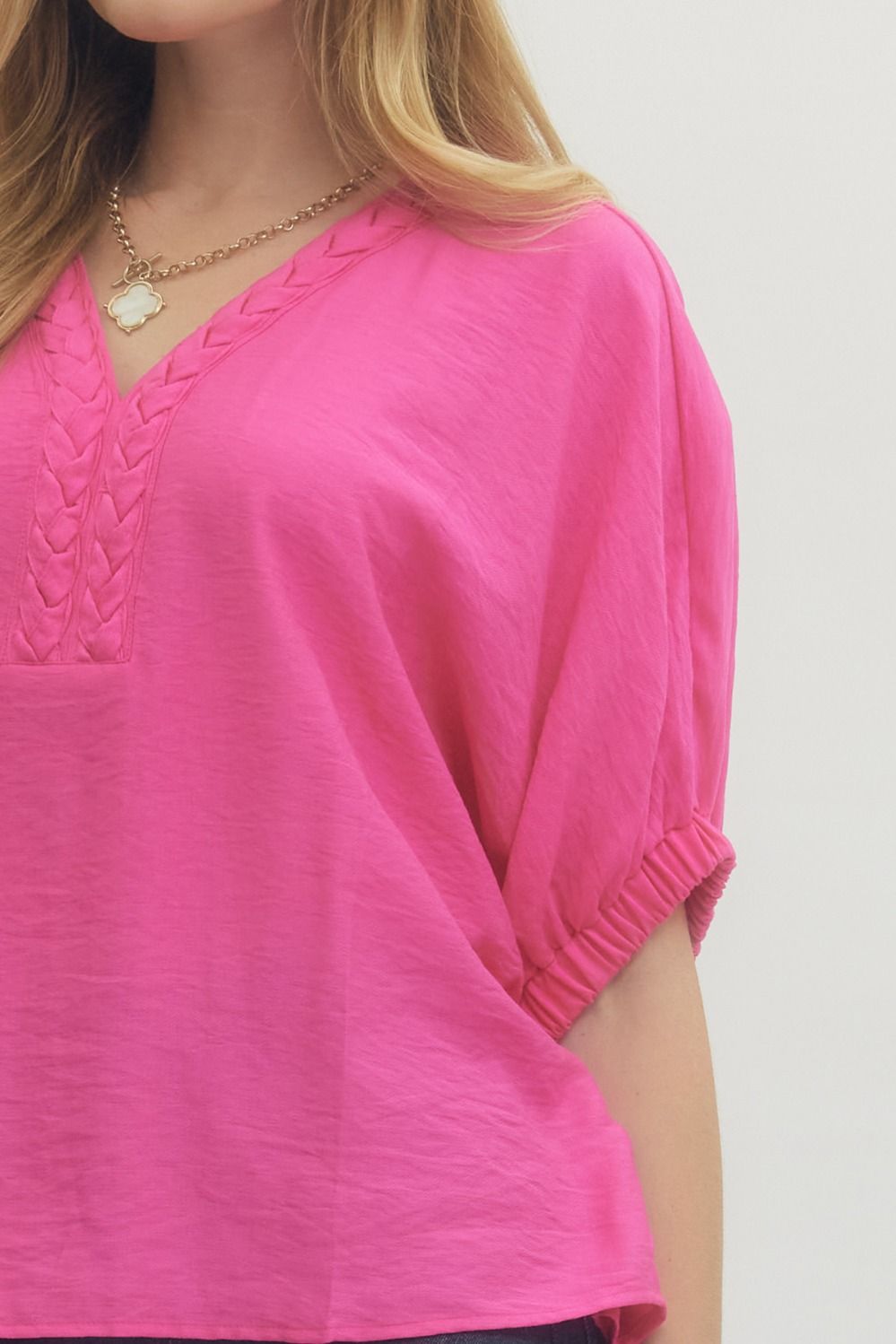 Solid Dolman Top