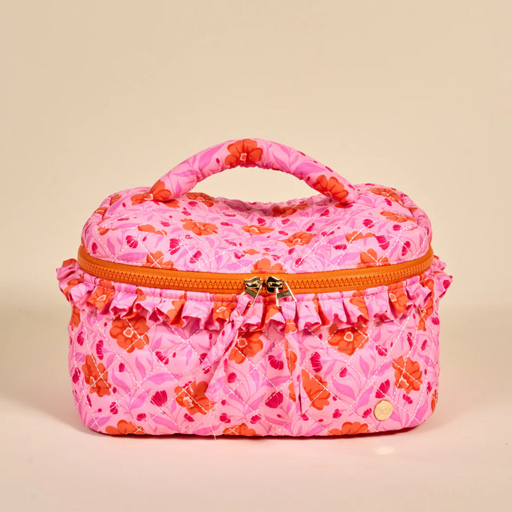 Glam & Go Quilted Cosmetic Pouch