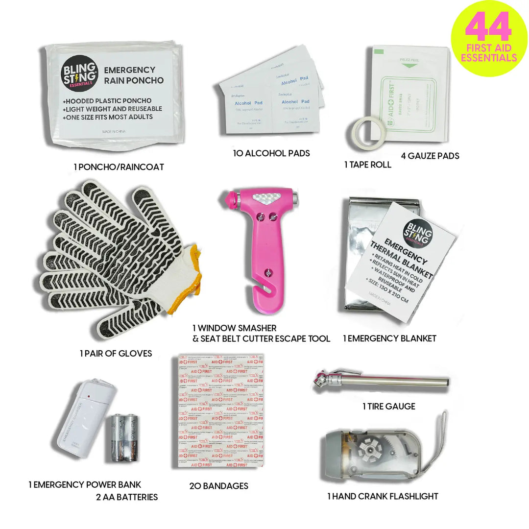 Blingsting Car Emergency Kit