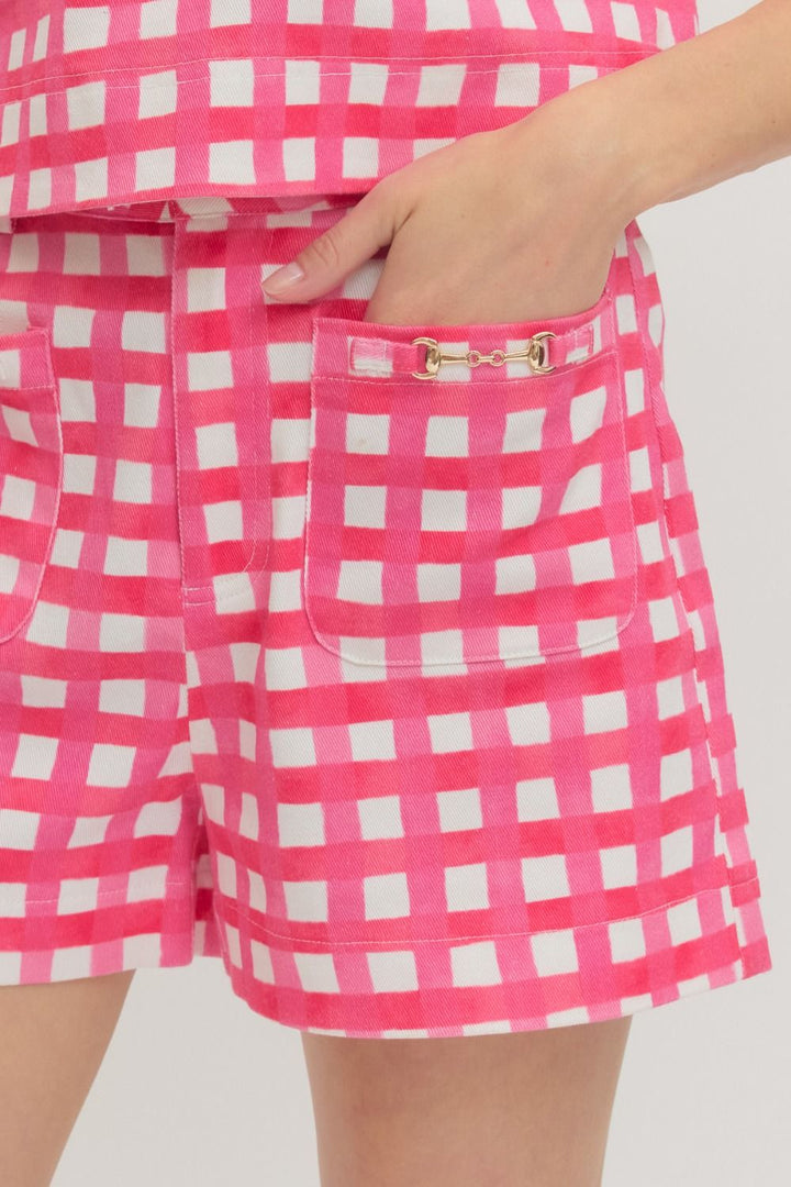 Plaid Short
