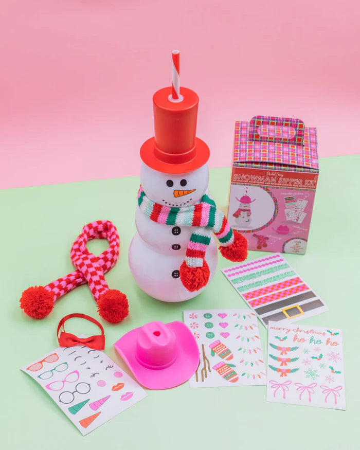 Snowman Sipper Bundle