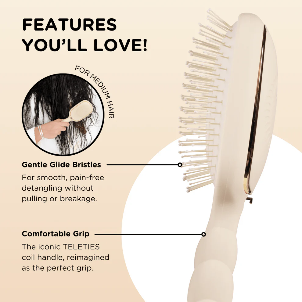 Detangler Hair Brush For Medium Hair