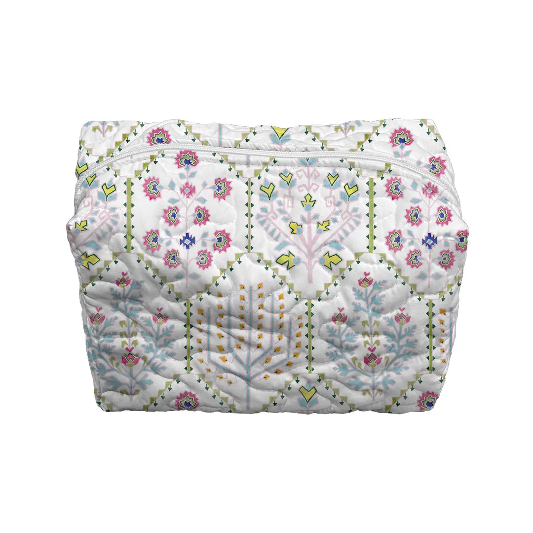 Quilted Makeup Bag