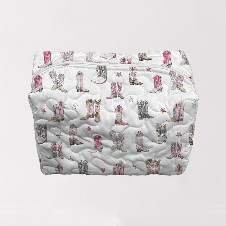 Quilted Makeup Bag