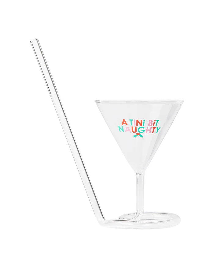 Tini Bit Naughty Martini Glass Sipper