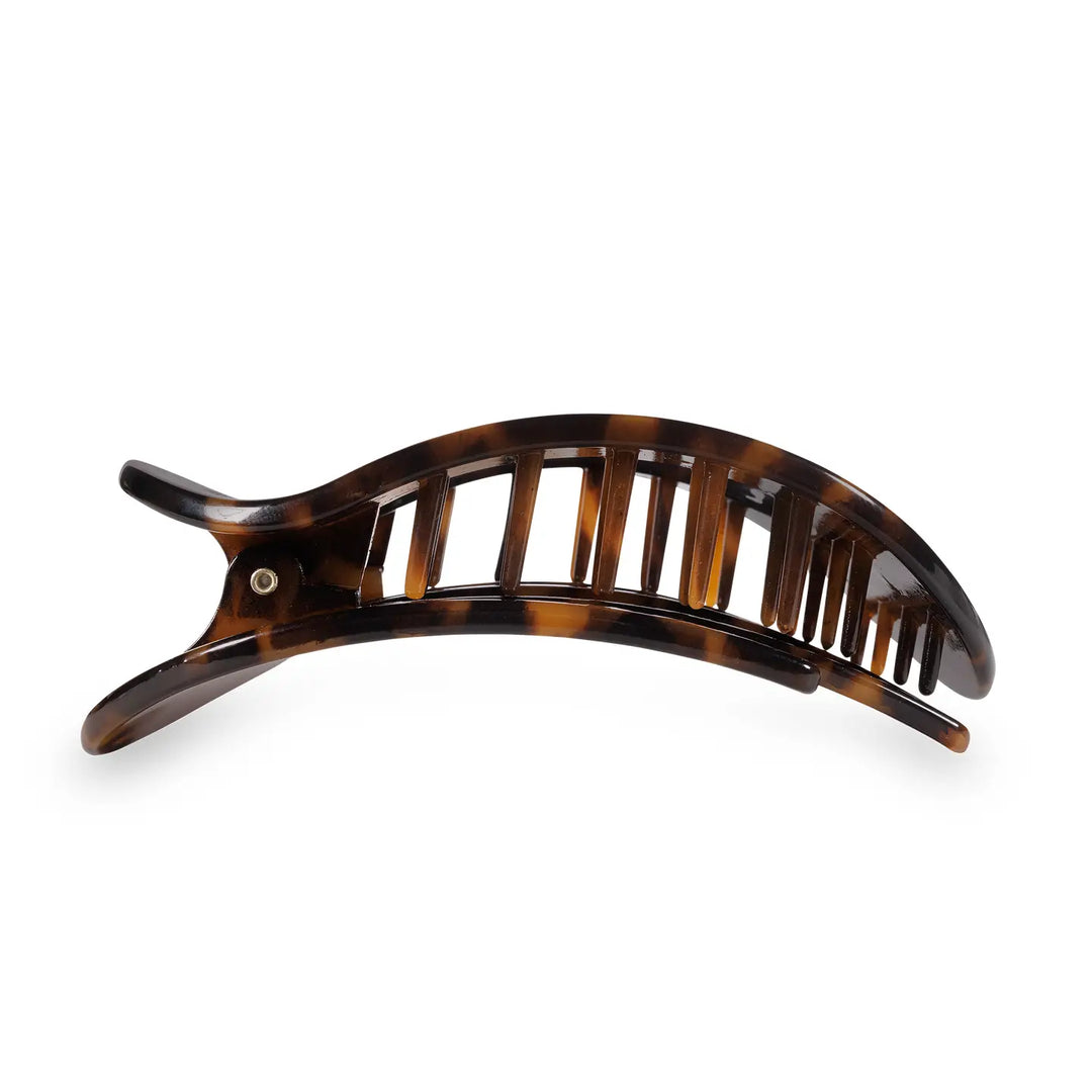 Flat Round Hair Clip - Large