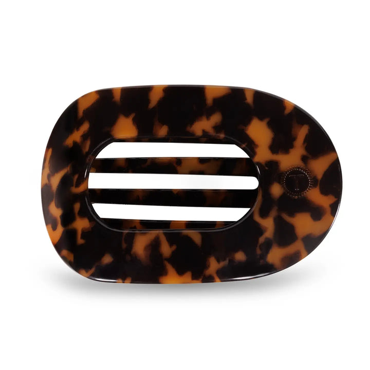 Flat Round Hair Clip - Large