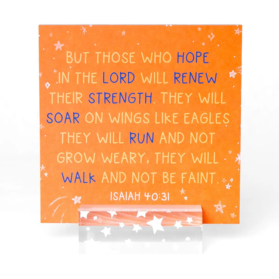 Verses For Strength - With Display Stand