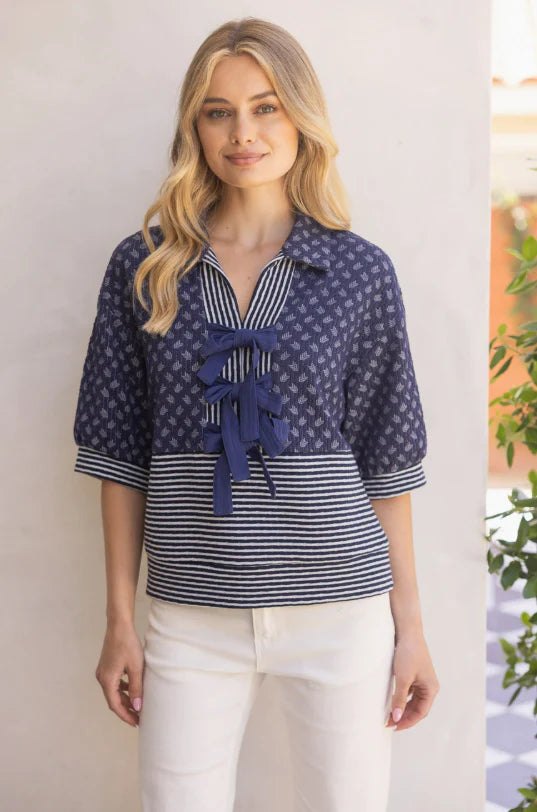 Front Bow Detail Top