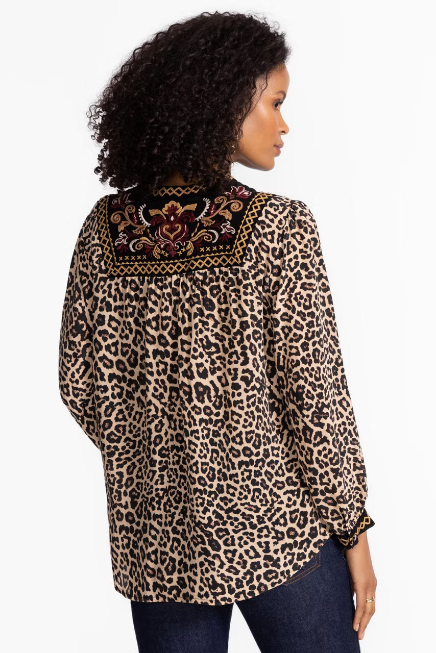 Deidre Tassel Yoke Blouse